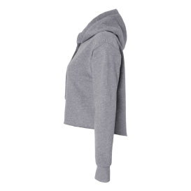 Next Level 9384 Women\'s Laguna Sueded Hoodie - Heather Grey