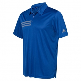 adidas A324 3-Stripes Chest Sport Shirt - Collegiate Royal/Grey Three