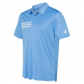 adidas A324 3-Stripes Chest Sport Shirt - Lucky Blue/White