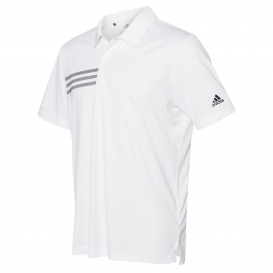 adidas A324 3-Stripes Chest Sport Shirt - White/Black