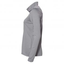 adidas A483 Women\'s 3-Stripes Double Knit Full-Zip - Grey Three/White