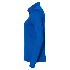 adidas A483 Women\'s 3-Stripes Double Knit Full-Zip - Team Royal/Grey Two
