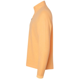 adidas A554 3-Stripes Quarter-Zip Sweater - Acid Orange Melange