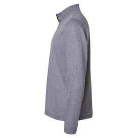 adidas A593 Space Dyed Quarter-Zip Pullover - Colligate Navy Melange