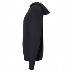 Independent Trading Co. AFX90UN Unisex Lightweight Hooded Sweatshirt - Black