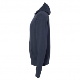 Independent Trading Co. AFX90UN Unisex Lightweight Hooded Sweatshirt - Slate Blue