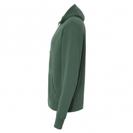 Independent Trading Co. AFX90UNZ Unisex Lightweight Full-Zip Hooded Sweatshirt - Alpine Green