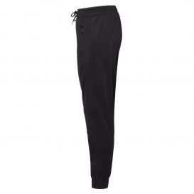 Burnside 8801 Performance Fleece Joggers - Black