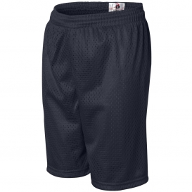 Badger Sport 2207 Youth Pro Mesh 6\'\' Inseam Shorts - Navy