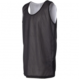 Badger Sport 2529 Youth Pro Mesh Reversible Tank Top - Black/White