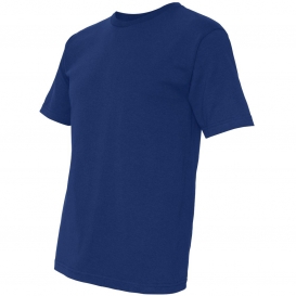 Bayside 5040 USA-Made 100% Cotton Short Sleeve T-Shirt - Royal