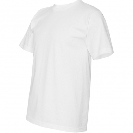 Bayside 5040 USA-Made 100% Cotton Short Sleeve T-Shirt - White