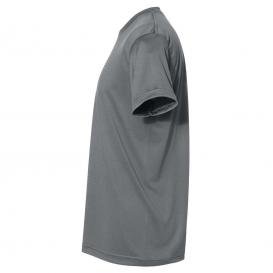 Bayside 5300 USA-Made Performance T-Shirt - Charcoal