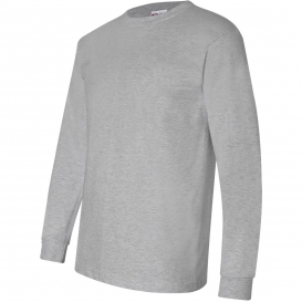 Bayside 6100 USA-Made Long Sleeve T-Shirt - Dark Ash