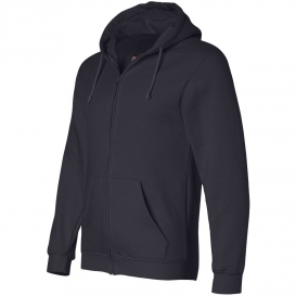 Bayside 900 USA-Made Full-Zip Hooded Sweatshirt - Navy
