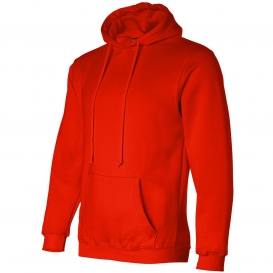 Bayside 960 USA-Made Hooded Sweatshirt - Bright Orange