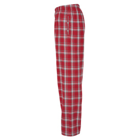 Boxercraft BM6624 Harley Flannel Pants - Heritage Garnet Plaid