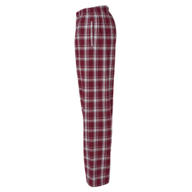 Boxercraft BM6624 Harley Flannel Pants - Heritage Maroon Plaid