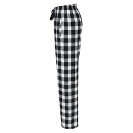 Boxercraft BW6620 Women\'s Haley Flannel Pants - Black/White Buffalo Plaid