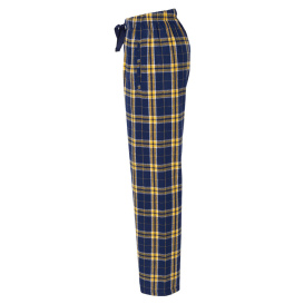 Boxercraft BW6620 Women\'s Haley Flannel Pants - Navy/Gold