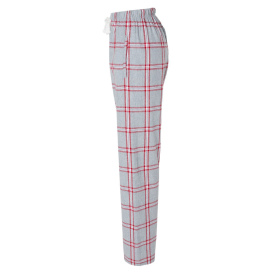Boxercraft BW6620 Women\'s Haley Flannel Pants - Oxford Red Tomboy Plaid