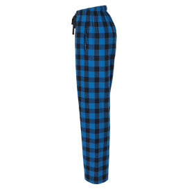 Boxercraft BW6620 Women\'s Haley Flannel Pants - Royal/Black Buffalo