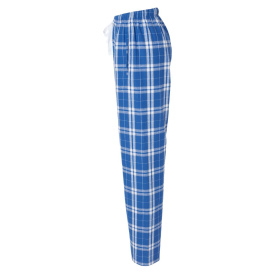 Boxercraft BW6620 Women\'s Haley Flannel Pants - Royal/Silver