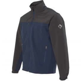 DRI DUCK 5350 Motion Soft Shell Jacket - Deep Blue/Coal