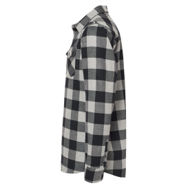 Independent Trading Co. EXP50F Flannel Shirt - Grey Heather/Black