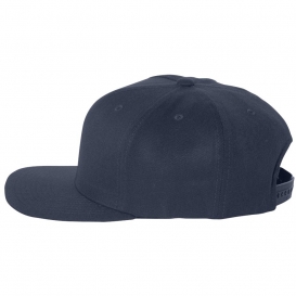 Flexfit 110F Flat Bill Snapback Cap - Navy