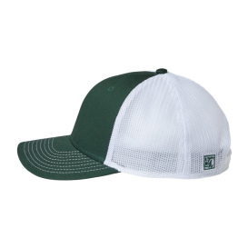 The Game GB452E Everyday Trucker Cap - Dark Green/White