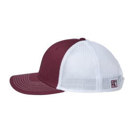 The Game GB452E Everyday Trucker Cap - Maroon/White