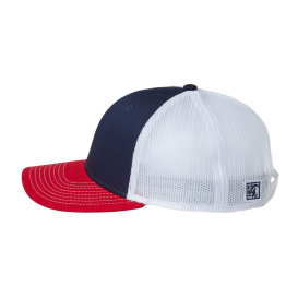 The Game GB452E Everyday Trucker Cap - Navy/Red/White