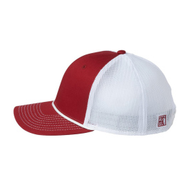 The Game GB452R Everyday Rope Trucker Cap - Cardinal/White