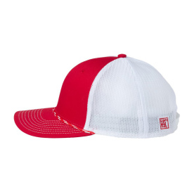 The Game GB452R Everyday Rope Trucker Cap - Red/White
