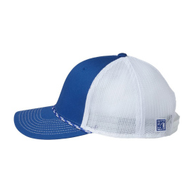 The Game GB452R Everyday Rope Trucker Cap - Royal/White