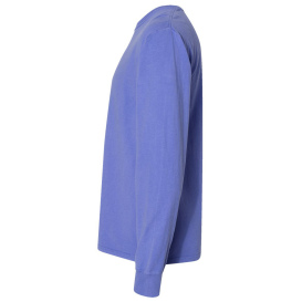 ComfortWash GDH200 Garment-Dyed Long Sleeve T-Shirt - Deep Forte Blue