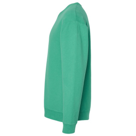 ComfortWash GDH400 Garment-Dyed Unisex Crewneck Sweatshirt - Rich Green Grass