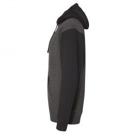 Independent Trading Co. IND4000 Hooded Sweatshirt - Charcoal Heather/Black
