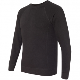 Independent Trading Co. PRM30SBC Unisex Special Blend Raglan Sweatshirt - Black