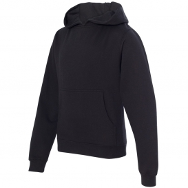 Independent Trading Co. SS4001Y Youth Midweight Hooded Sweatshirt - Black
