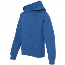 Independent Trading Co. SS4001Y Youth Midweight Hooded Sweatshirt - Royal Heather