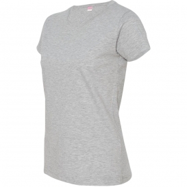 LAT 3516 Women\'s Fine Jersey Tee - Heather