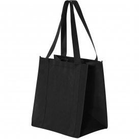 Liberty Bags 3000 Non-Woven Classic Shopping Bag - Black