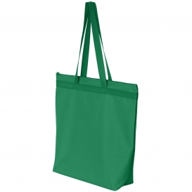 Liberty Bags 8802 Recycled Zipper Tote - Kelly