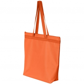 Liberty Bags 8802 Recycled Zipper Tote - Orange