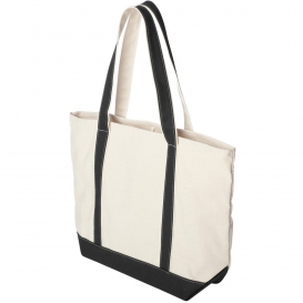 Liberty Bags 8872 X-Large Boater Tote - Natural/Black