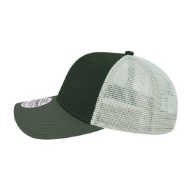 Legacy MPS Mid-Pro Snapback Trucker Cap - Black/Dark Grey/Silver