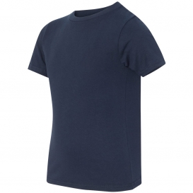 Next Level 3310 Youth Cotton Crew - Midnight Navy