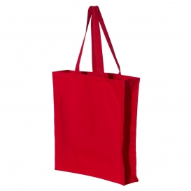OAD OAD100 Promotional Shopper Tote - Red